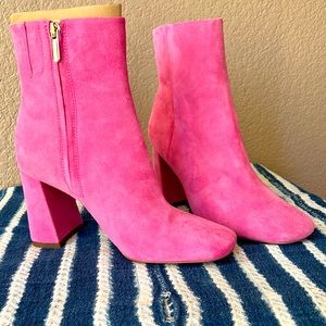 Sam Edelman, pink boots! Never worn!